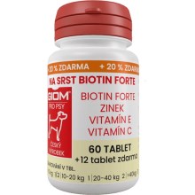 Giom Biotin Forte na srst 60 tbl
