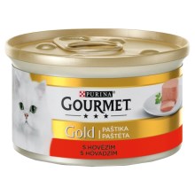 Gourmet Gold konzerva s hovězím 85 g