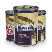 Happy Dog Premium konzerva Lachs Pur 375 g