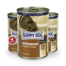 Happy Dog Premium konzerva Truthahn Pur 400 g