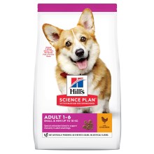 Hill's Canine Adult Small & Mini Chicken 6 kg (POŠKOZENÝ OBAL) EXP 04/2023