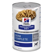 Hill's PD Canine Derm Complete konzerva 370 g SET 9+3 ZDARMA