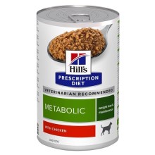 Hill's PD Canine Metabolic konzerva 370 g SET 9+3 ZDARMA 