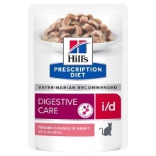 Hill's PD Feline i/d kapsičky s lososem 12x 85 g 