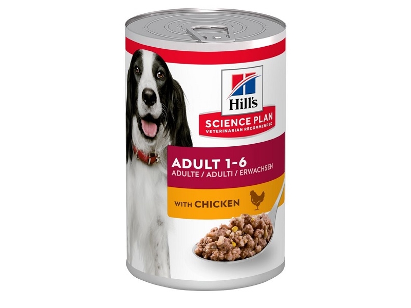 Hill's SP Dog Adult Chicken konzerva SET 6x 370 g