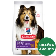 Hill's SP Dog Adult Sensitive Stomach & Skin Chicken 14 kg