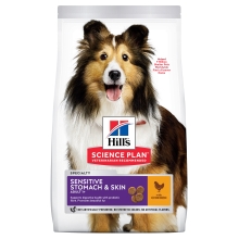 Hill's SP Dog Adult Sensitive Stomach & Skin Chicken 2,5 kg