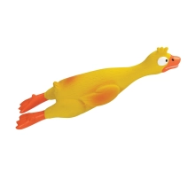 Hip Hop latexová pískací kachnička 14 cm