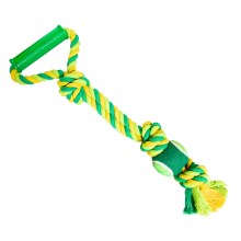 Hip Hop přetahovadlo s rukojetí a tenisákem 45 cm