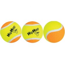 Hip Hop tenisové míčky 6,5 cm (3 ks)
