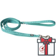 Hurtta Casual Reflective ECO vodítko paví zeleň 180 cm/20 mm Hurtta Casual Reflective ECO vodítko paví zeleň 180 cm/20 mm