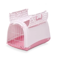 Imac přepravka pro kočky a psy Cabrio růžová 50 cm