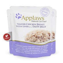 Kapsička Applaws Cat Chicken with Liver in jelly 70 g Kapsička Applaws Cat Chicken with Liver in jelly 70 g