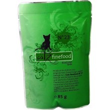Kapsička Catz finefood No.23 s hovězím a kachním masem 85 g Kapsička Catz finefood No.23 s hovězím a kachním masem 85 g