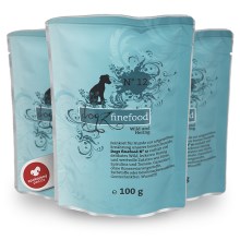 Kapsička Dogz Finefood No.12 se zvěřinou a sleděm 100 g