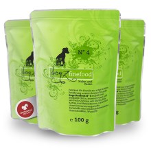 Kapsička Dogz Finefood No.4 s kuřetem a bažantem 100 g