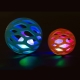 Karlie gumová hračka s LED koulí MIX barev 8,3 cm