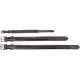 Kay-line kožený obojek Walnut Brow vel. 55 (40-47 cm)