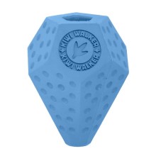 KiwiWalker Diaball Mini gumová hračka modrá 8 cm