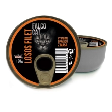 Konzerva Falco Cat Filet z lososa 120 g