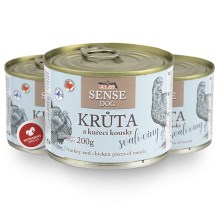 Konzerva Falco Sense Dog krůta a kuře 200 g