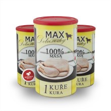Konzerva Max Deluxe 1 kuře 1 200 g