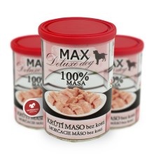 Konzerva Max Deluxe Krůtí maso bez kosti 400 g