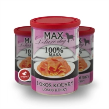 Konzerva Max Deluxe Losos kousky 400 g