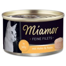 Konzerva Miamor Feine Filets kuře + těstoviny v želé 100 g Konzerva Miamor Feine Filets kuře + těstoviny v želé 100 g