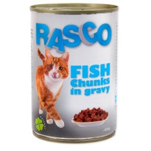 Konzerva Rasco rybí kousky ve šťávě 400 g