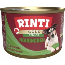 Konzerva Rinti Gold Senior králík 185 g