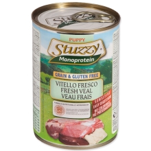 Konzerva Stuzzy Monoprotein Puppy telecí 400 g