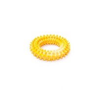 Kroužek s bodlinami Sum-Plast vanilkový 10 cm