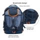 Kurgo G-Train batoh pro psa černý 53,5 cm