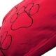 Lex&Max ortopedický polštář Happy Feet červený 100 cm