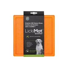 LickiMat Soother lízací podložka oranžová 20 cm