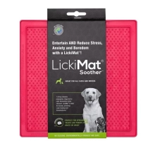LickiMat Soother lízací podložka růžová 20 cm