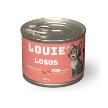 Louie konzerva pro kočky losos 200 g