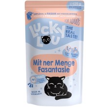 Lucky Lou Lifestage Adult kapsička s drůbežím a bažantím 125 g