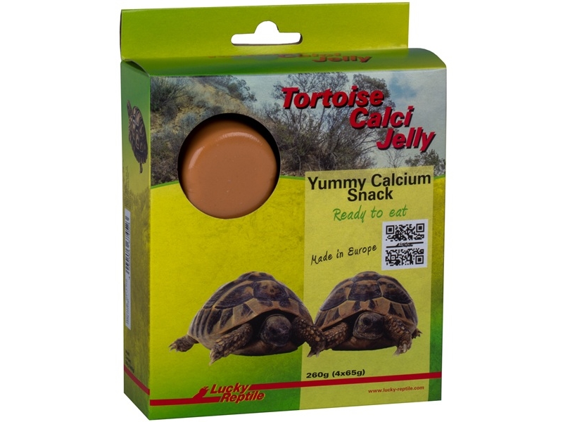 Lucky Reptile Tortoise Calci Jelly 4x 65 g