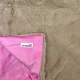 Luxusní měkká deka Doodlebone růžová 150 cm ARCHIV