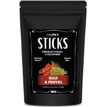 Lyopet Dental Sticks Goji & Fennel Medium 180 g SET 3+1 ZDARMA