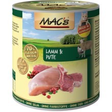 Mac's Cat konzerva jehně a krůta 200 g Mac's Cat konzerva jehně a krůta 200 g