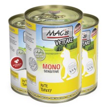 Mac's Cat konzerva Mono Sensitive krůta a mrkev 400 g Mac's Cat konzerva Mono Sensitive krůta a mrkev 400 g
