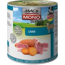 Mac's Dog konzerva Mono Sensitive jehně 800 g Mac's Dog konzerva Mono Sensitive jehně 800 g