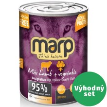 Marp Holistic Dog konzerva MIX Lamb & Vegetable SET 6x 400 g
