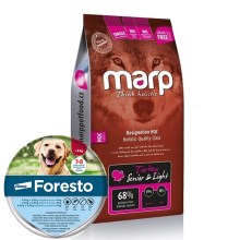 Marp Holistic Turkey Senior & Light 12 kg + Foresto 70 obojek pro psy nad 8 kg SET