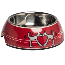 Miska Rogz Bubble S Red Heart 160 ml VÝPRODEJ