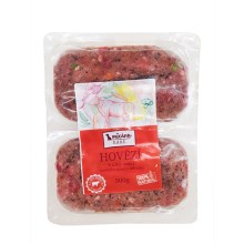 Mixáno BARF mražený komplet z hovězího s jemnou zeleninou a ovocem 2x 250 g