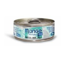Monge Cat Natural konzerva mořské plody s kuřecím masem 80 g